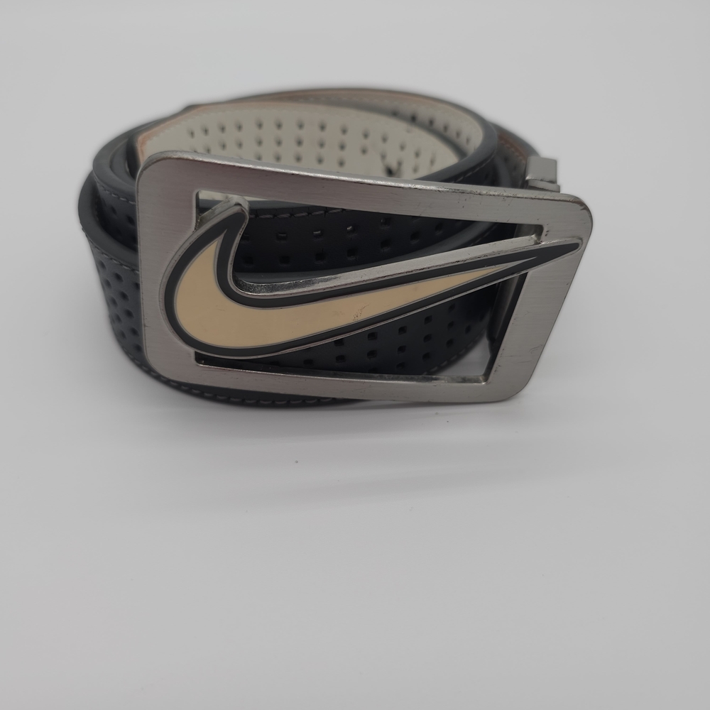 Nike Core Perforated Belt With Swoosh Buckle XL Golf Athleisure